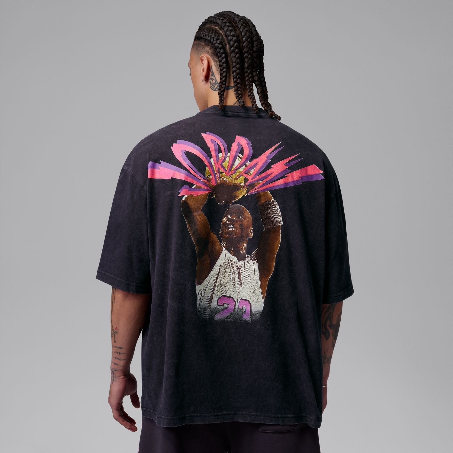 Jordan Washed SS Crew - Mens