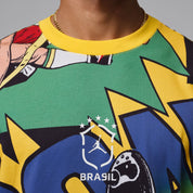 P6 Boxy Graphic SS Crew - Mens