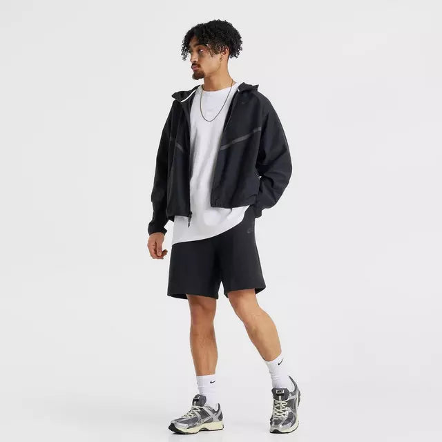 Men's Nike Tech Fleece Shorts - Black/Black