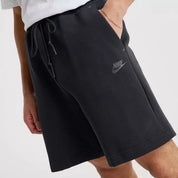 Men's Nike Tech Fleece Shorts - Black/Black