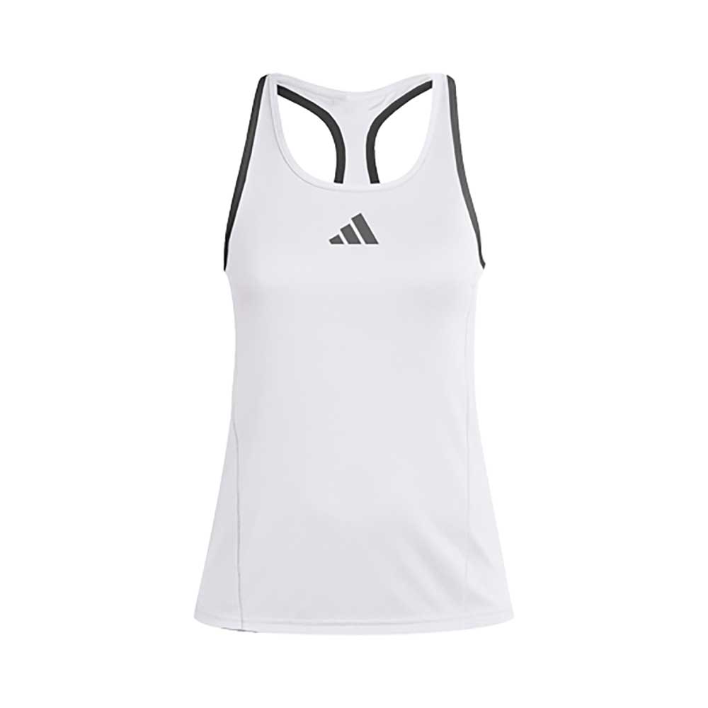 Women's D4T Tank - White/Light Grey