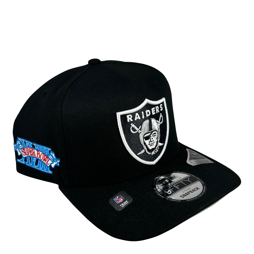 New Era LV Raiders Superbowl 9Forty A-Frame Adjustable Cap