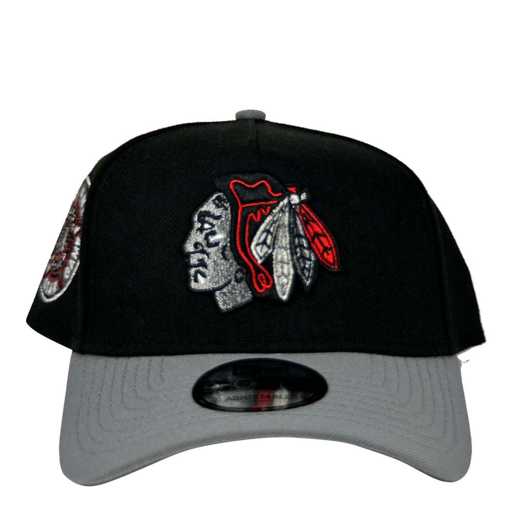 New Era CHI Blackhawks 9Forty A-Frame Adjustable Cap