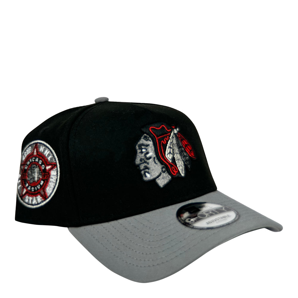 New Era CHI Blackhawks 9Forty A-Frame Adjustable Cap