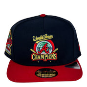 New Era Atlanta Braves 9Forty A-Frame Adjustable Cap