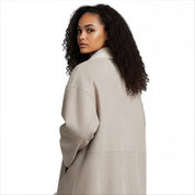UGG Remy Reversible Shearling Mushroom Coat - Women's