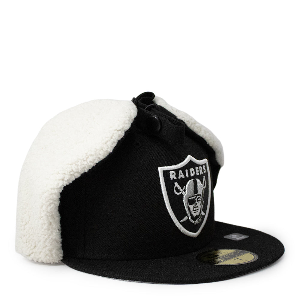 New Era Men's Las Vegas Raiders Dog Ear 59FIFTY Fitted Hat