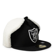 New Era Men's Las Vegas Raiders Dog Ear 59FIFTY Fitted Hat