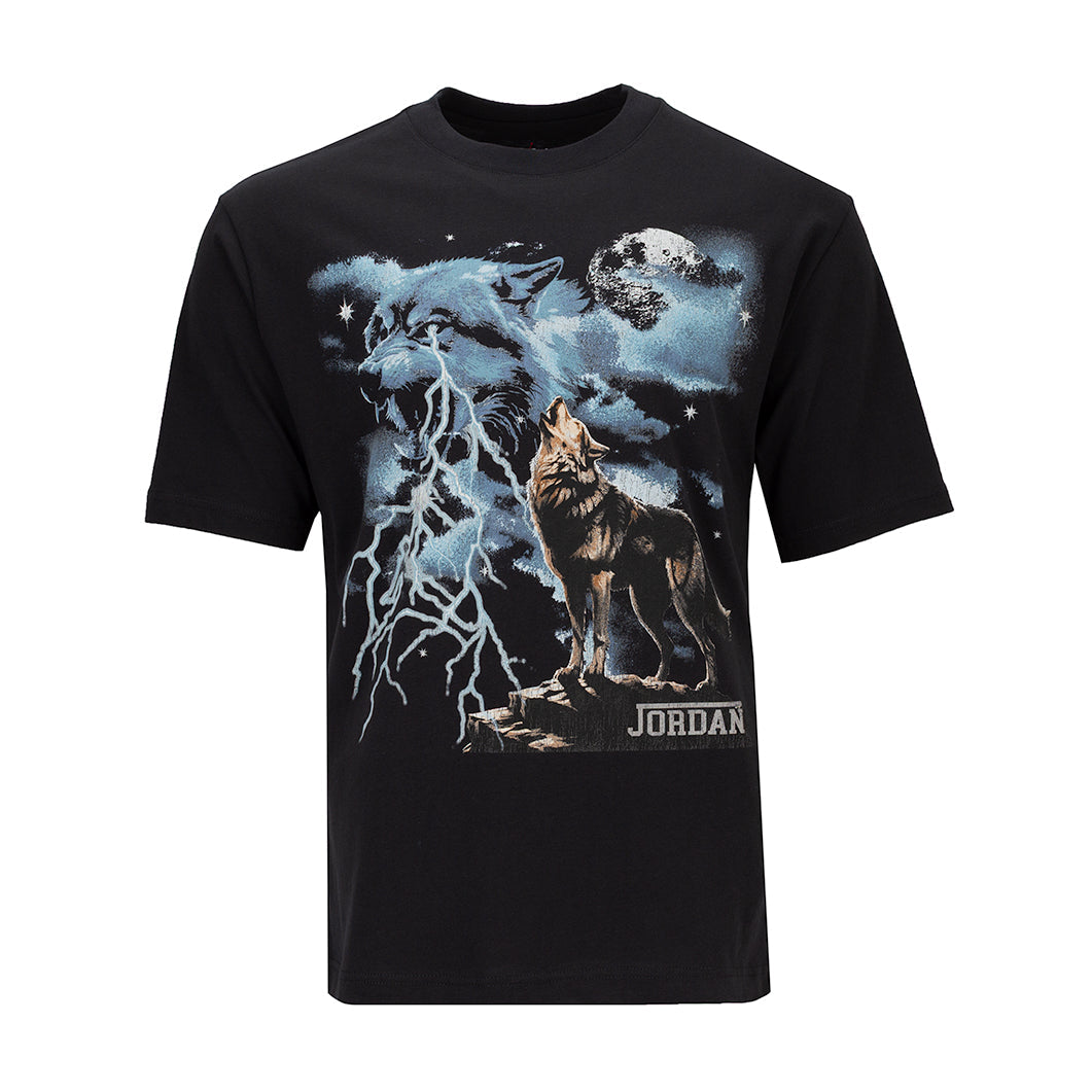 Jordan Graphic Wolf Tee - Mens