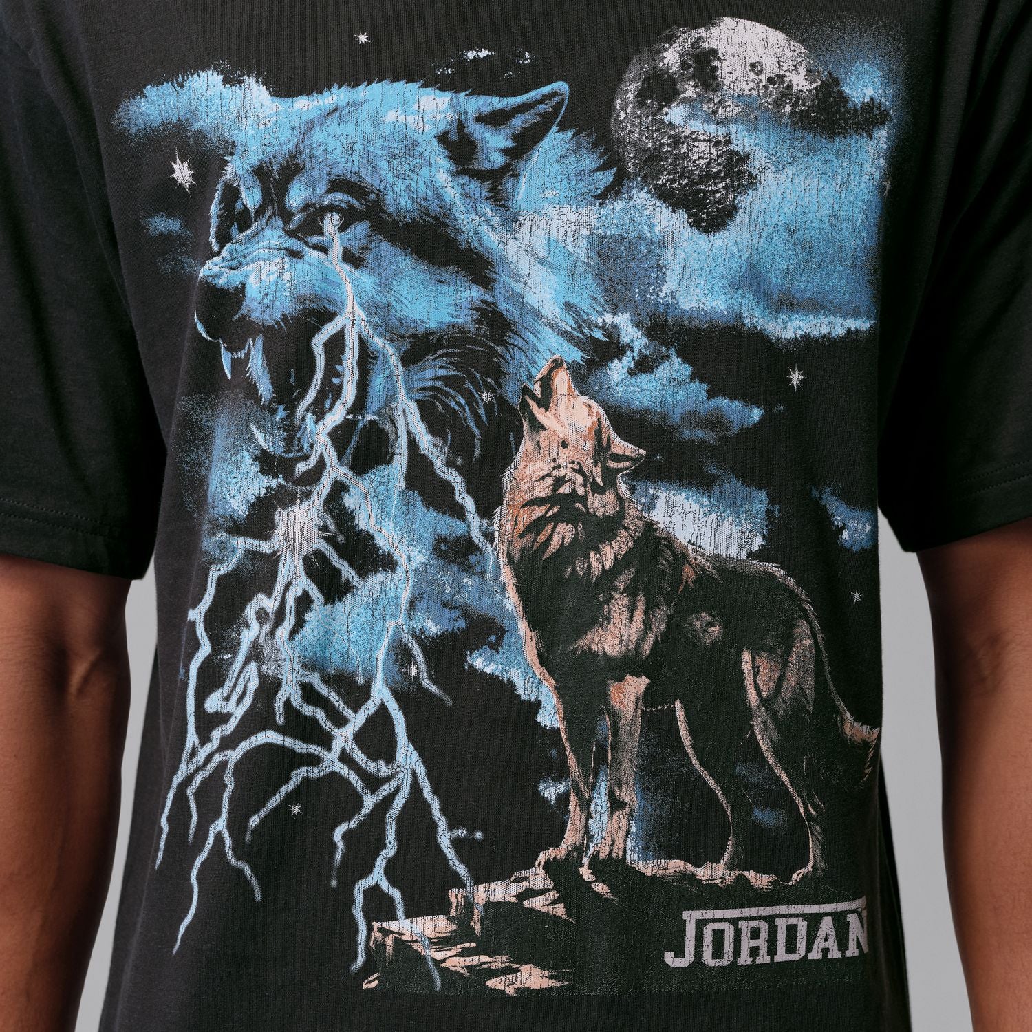 Jordan Graphic Wolf Tee - Mens