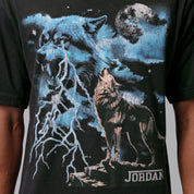 Jordan Graphic Wolf Tee - Mens