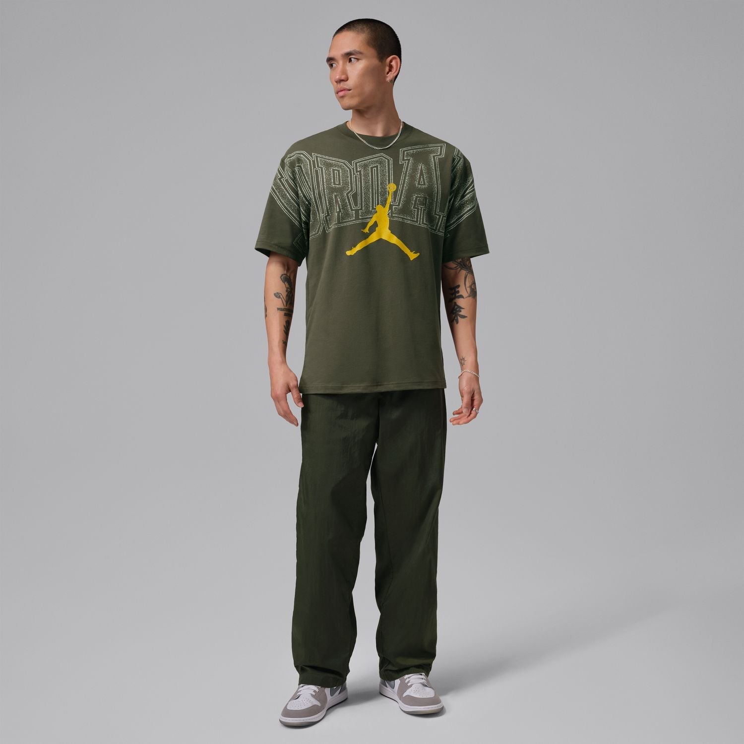 MJ Stretch Graphic Crew - Mens
