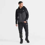 Men's Nike Tech Fleece Air Max Jogger Pants - Black/Neon Yellow