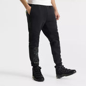 Men's Nike Tech Fleece Air Max Jogger Pants - Black/Neon Yellow
