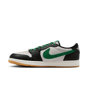 Retro 1 Low OG Phantom and Pine Green - Mens