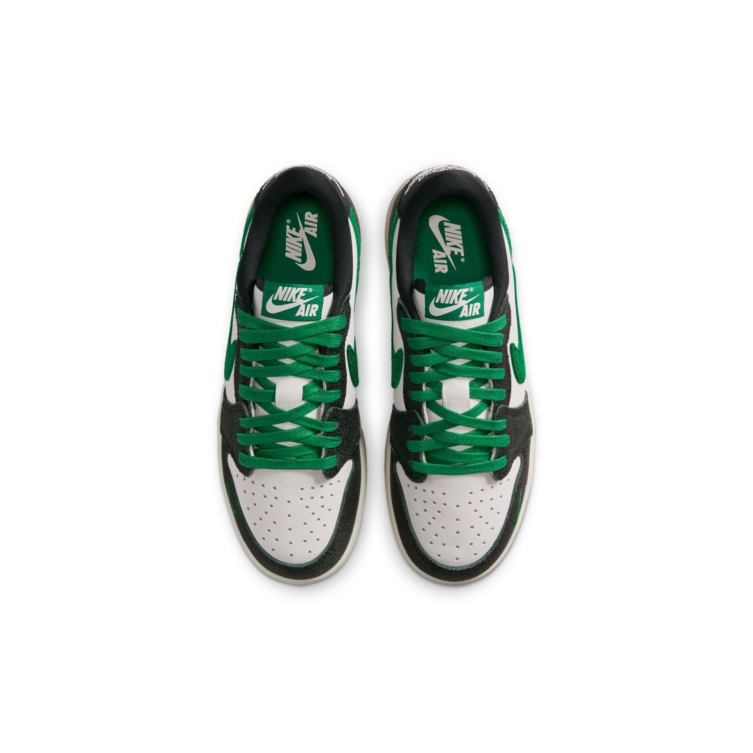 Retro 1 Low OG Phantom Pine Green - Youth