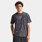 Men's Nike Sportswear Max90 No Mercy Graphic T-Shirt - Black/Bright Citrus