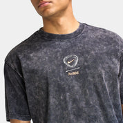 Men's Nike Sportswear Max90 No Mercy Graphic T-Shirt - Black/Bright Citrus