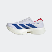 Men’s Adizero Adios Pro 4 (Cloud White / Royal Blue / Pure Ruby)