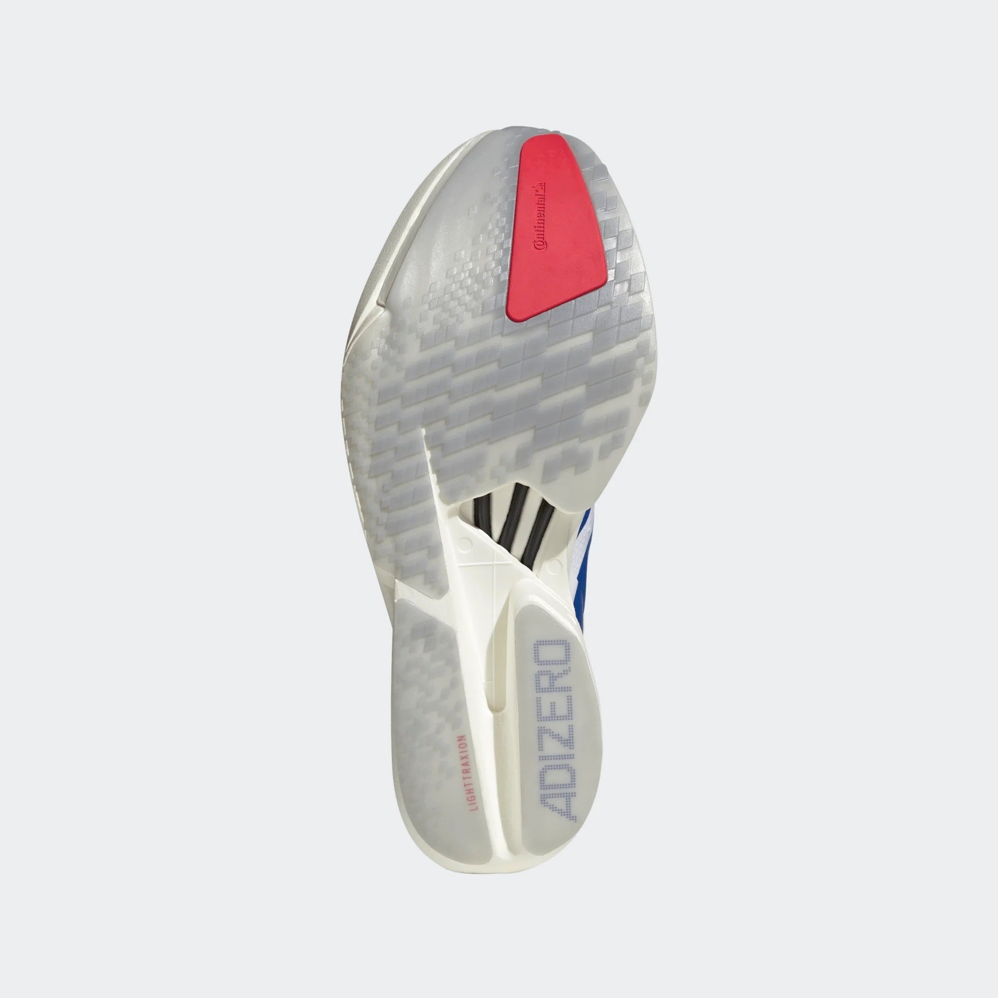 Men’s Adizero Adios Pro 4 (Cloud White / Royal Blue / Pure Ruby)
