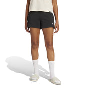 Essentials 3 Stripes Cotton Shorts - Womens