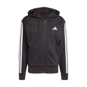 Essentials 3 Stripes Fleece FZ Hoody - Mens