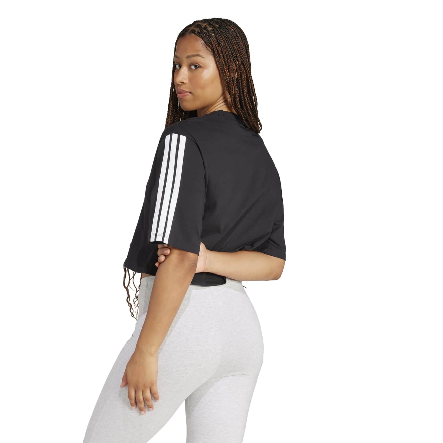 Essentials 3-Stripes Loose T-Shirt - Womens