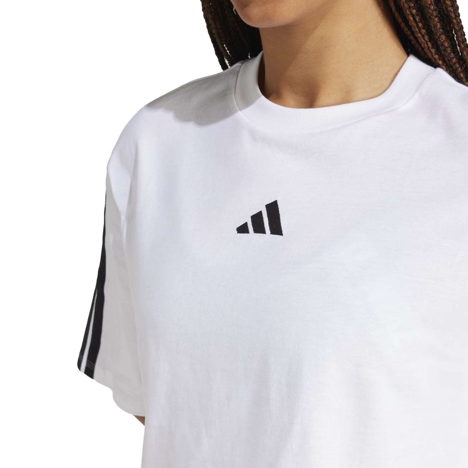 Essentials 3-Stripes Loose T-Shirt - Womens