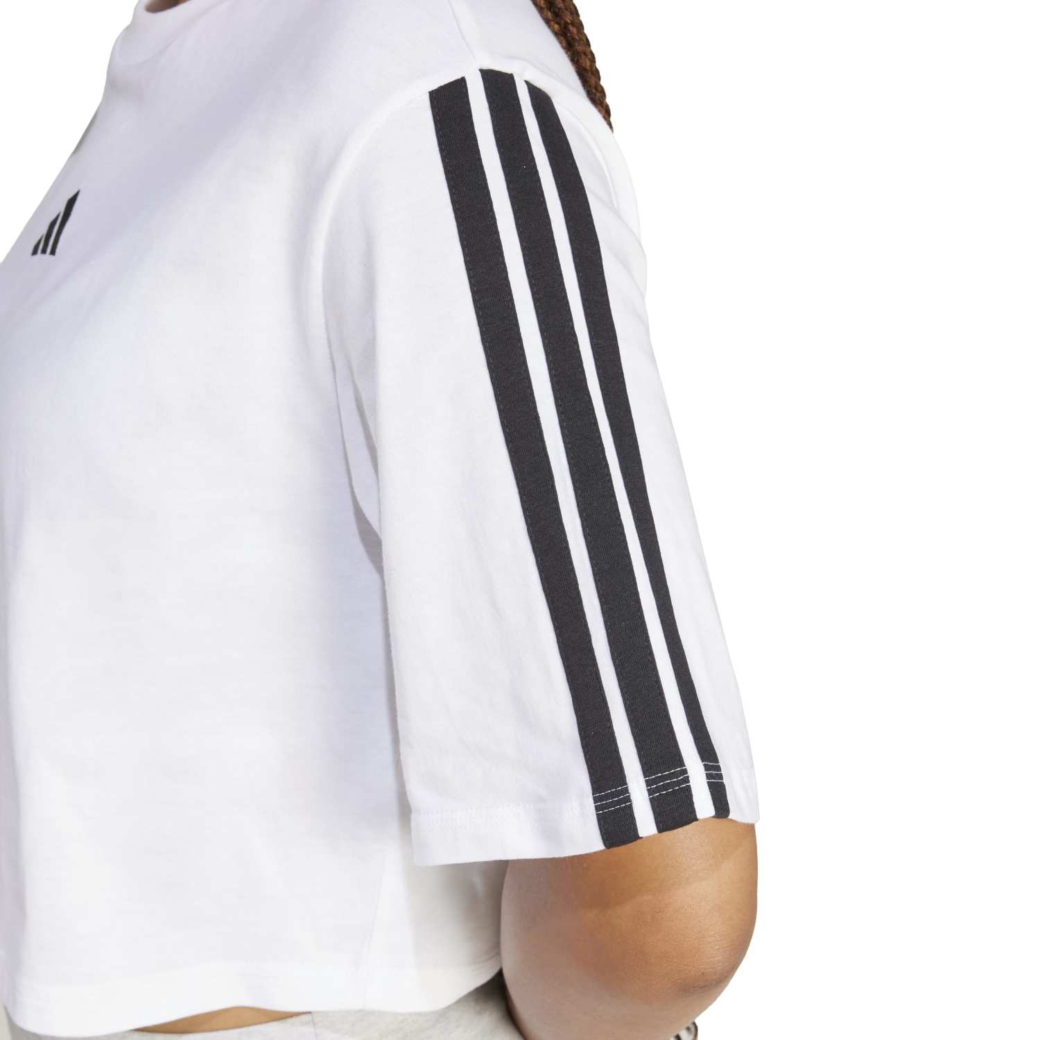 Essentials 3-Stripes Loose T-Shirt - Womens