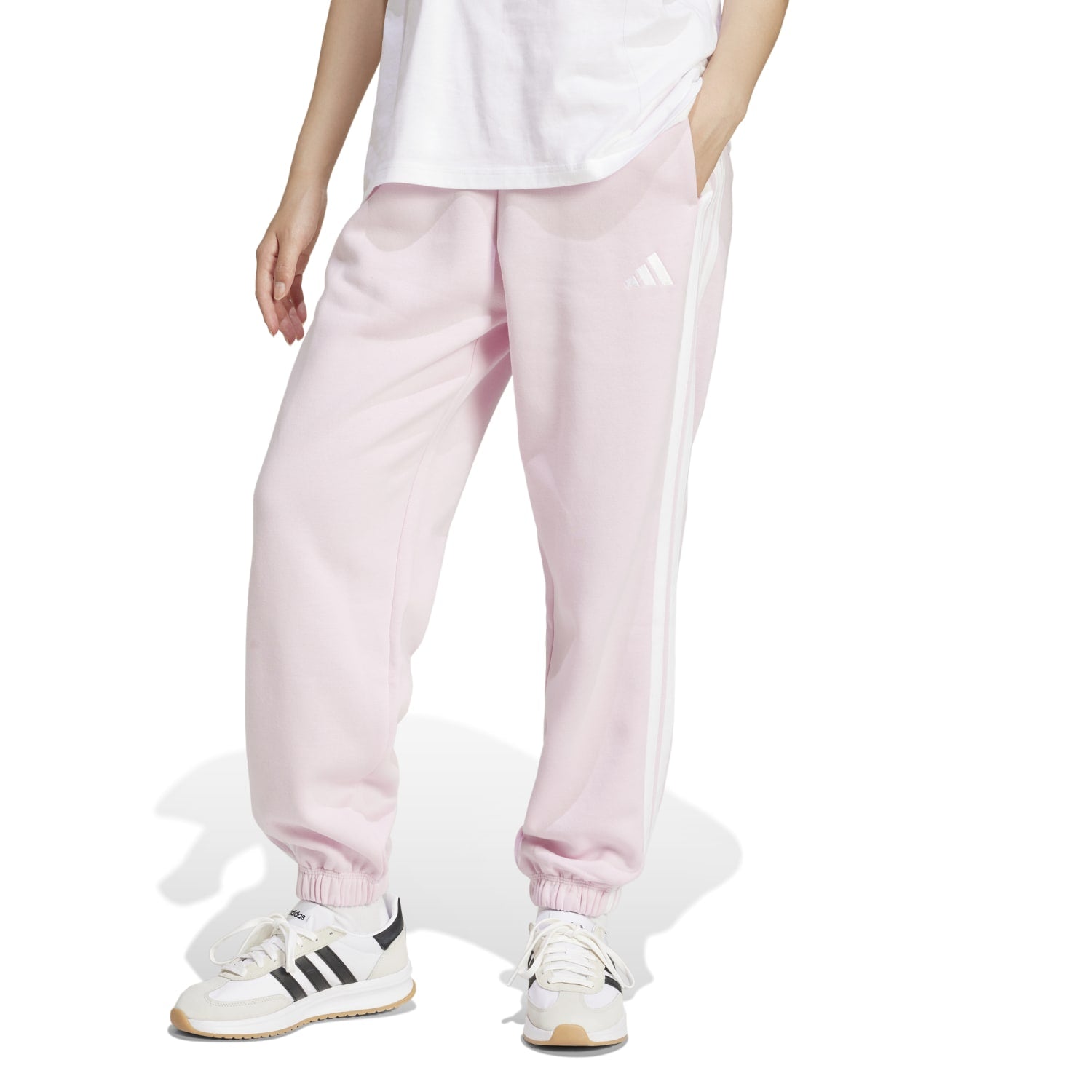 Essentials 3-Stripe Loose Pant - Womens