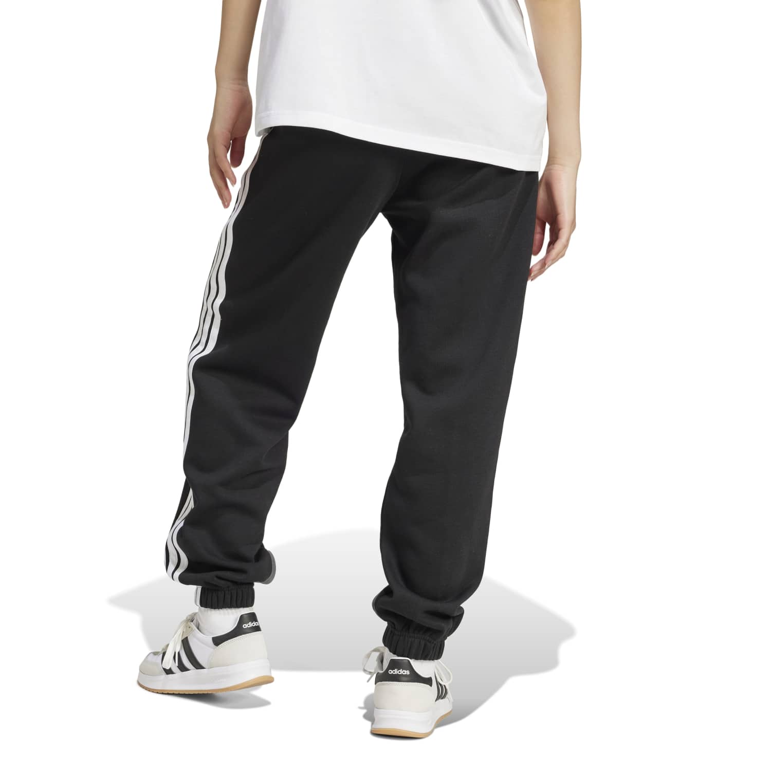 Essentials 3-Stripe Loose Pant - Womens