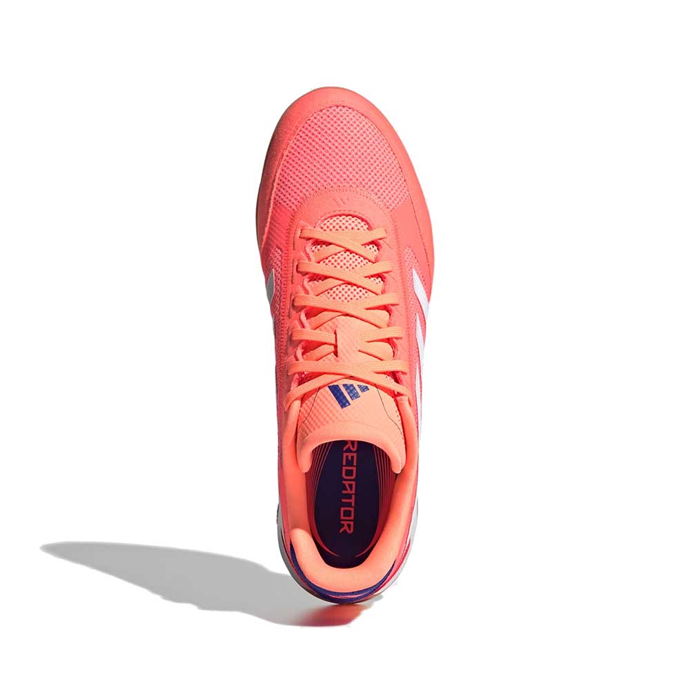 Men's Predator League IN Soccer Shoe - SigCor/Ftwr White/Bea Ora