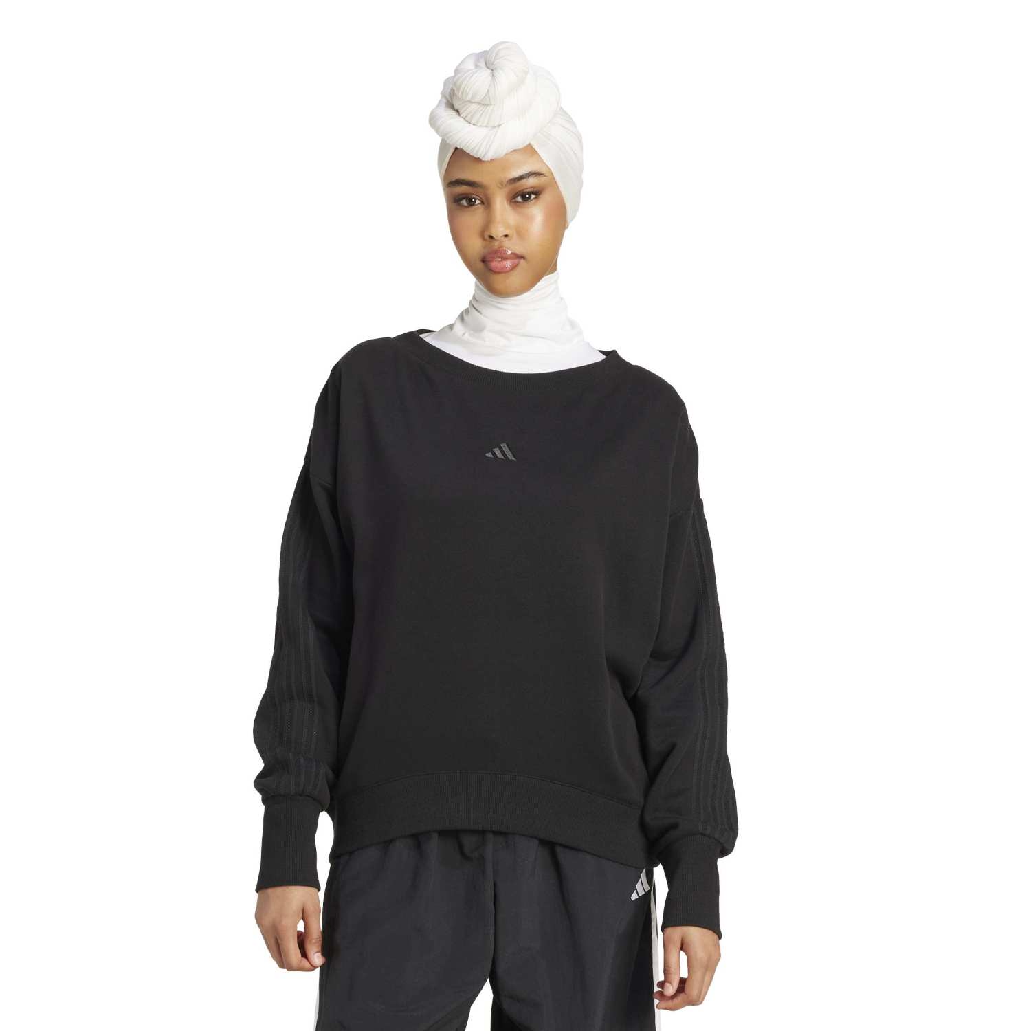 3-Stripes Loose Sweatshirt - Womens