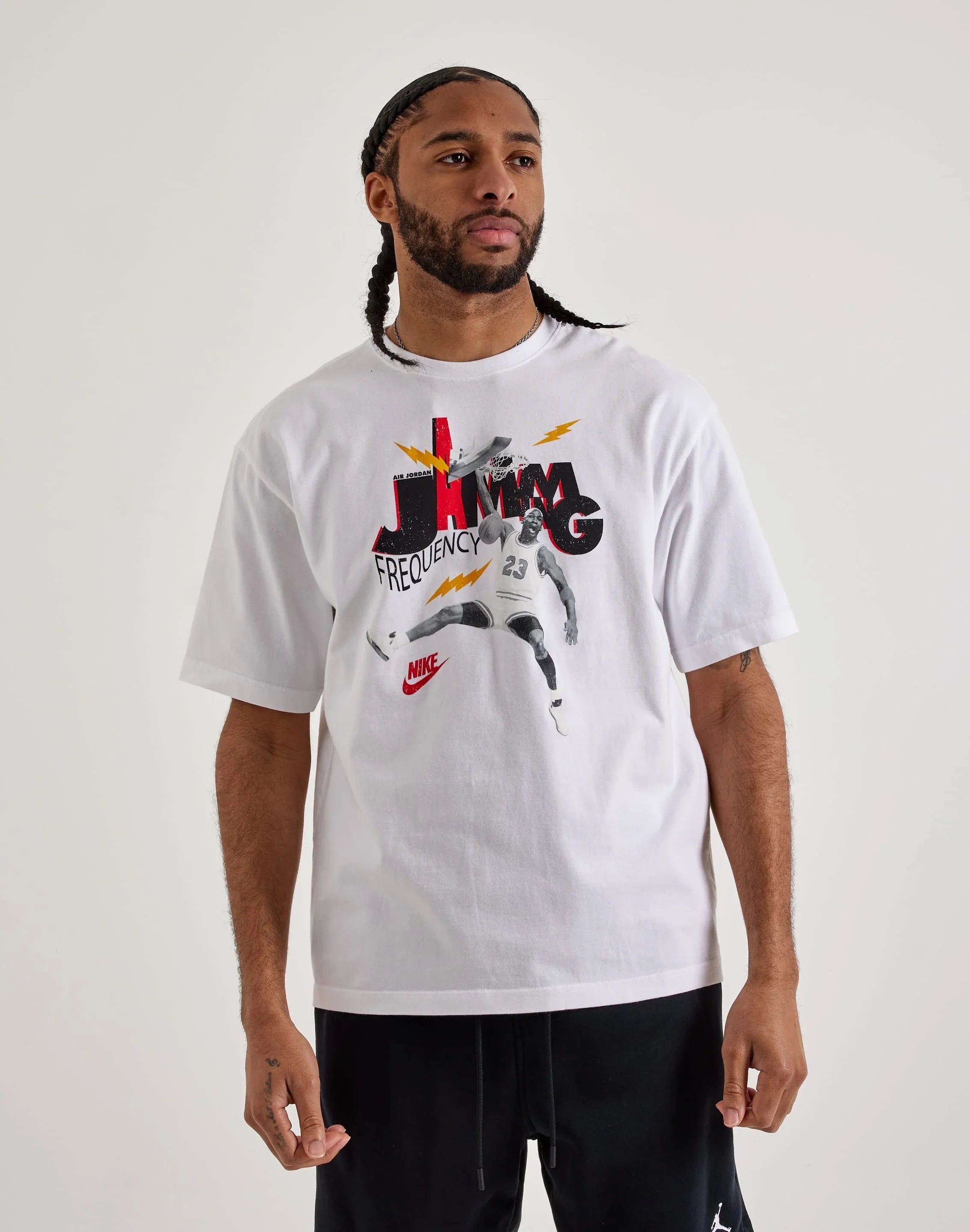 Men's Jordan Brand Jamming Frequency Graphic T-Shirt
