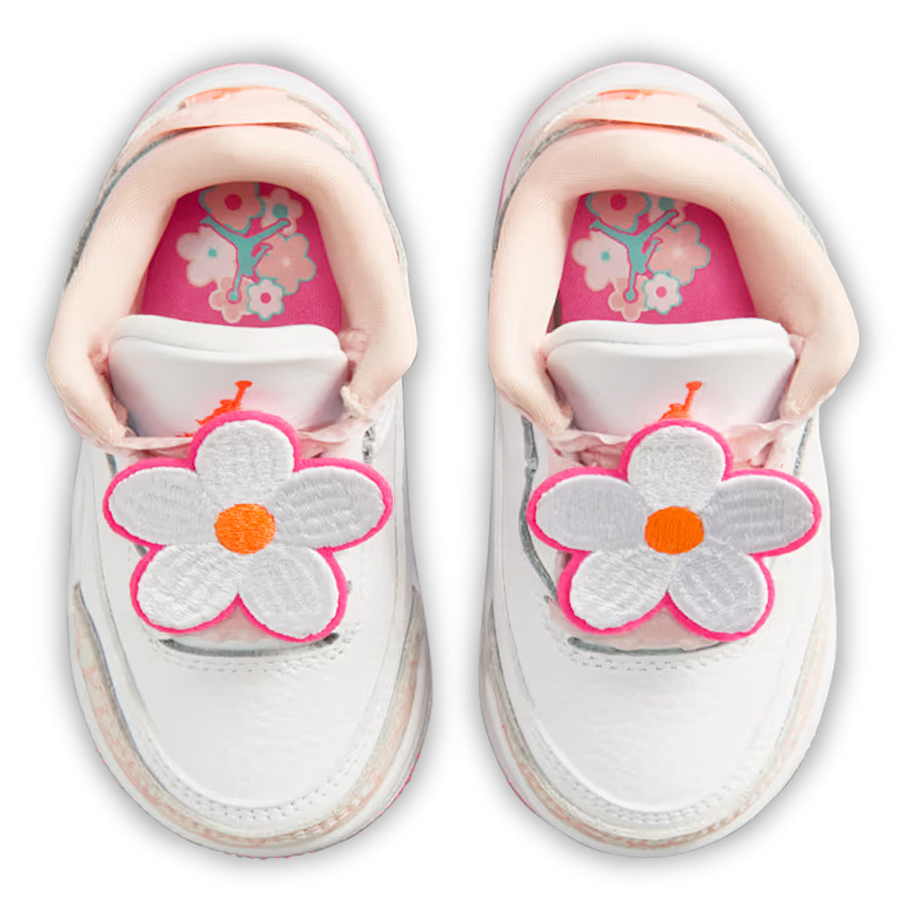Air Jordan 3 Retro - Spring Flowers - Toddler Sneakers