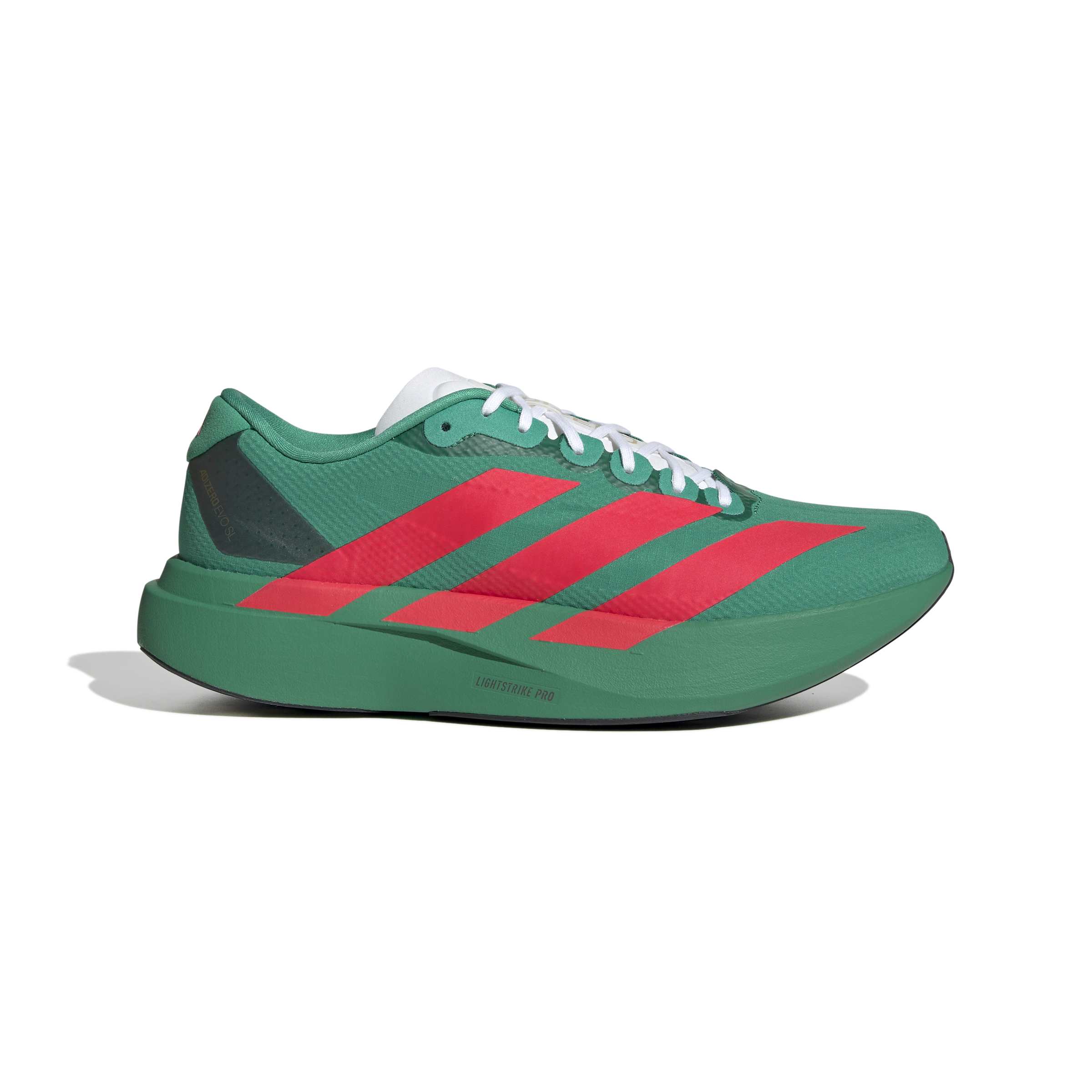 Men's Adizero EVO SL Woven (Court Green/Lucid Red/Cloud White)