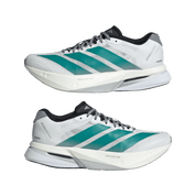 Women’s Adizero Boston 13 (Cloud White/Pure Teal/Grey)
