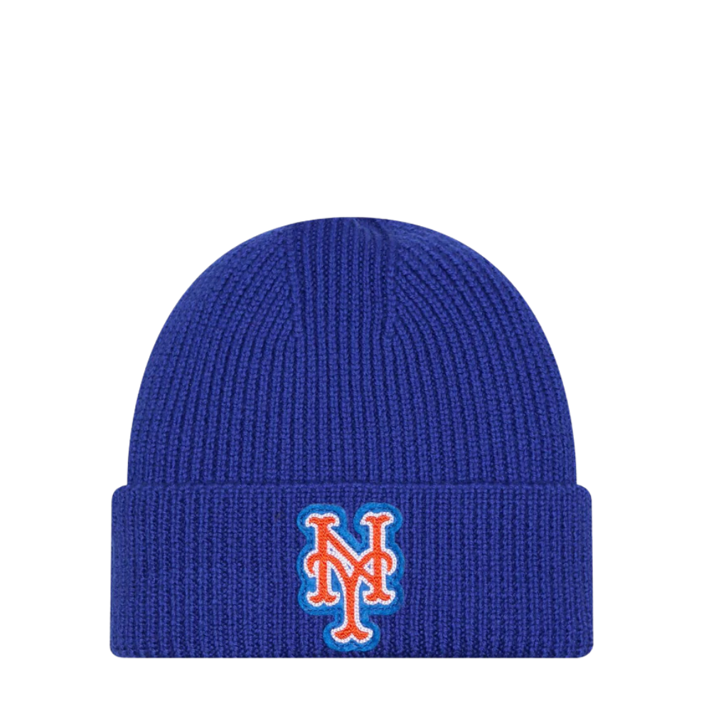 New Era New York Mets Skull Knit Beanie Hat