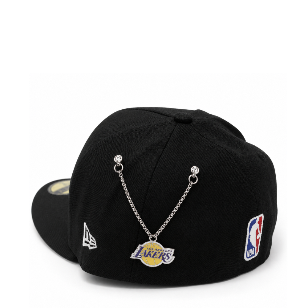New Era Los Angeles Lakers NBA26 DRAFT Rhinestone 59FORTY A-Frame Fitted Hat.