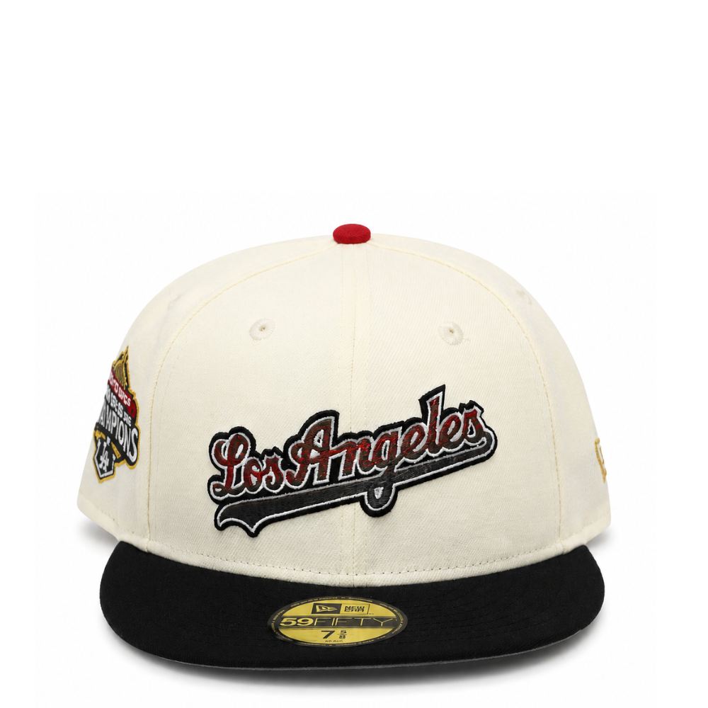 New Era Los Angeles Dodgers World Champions "Back-To-Back" 59FIFTY Fitted Hat