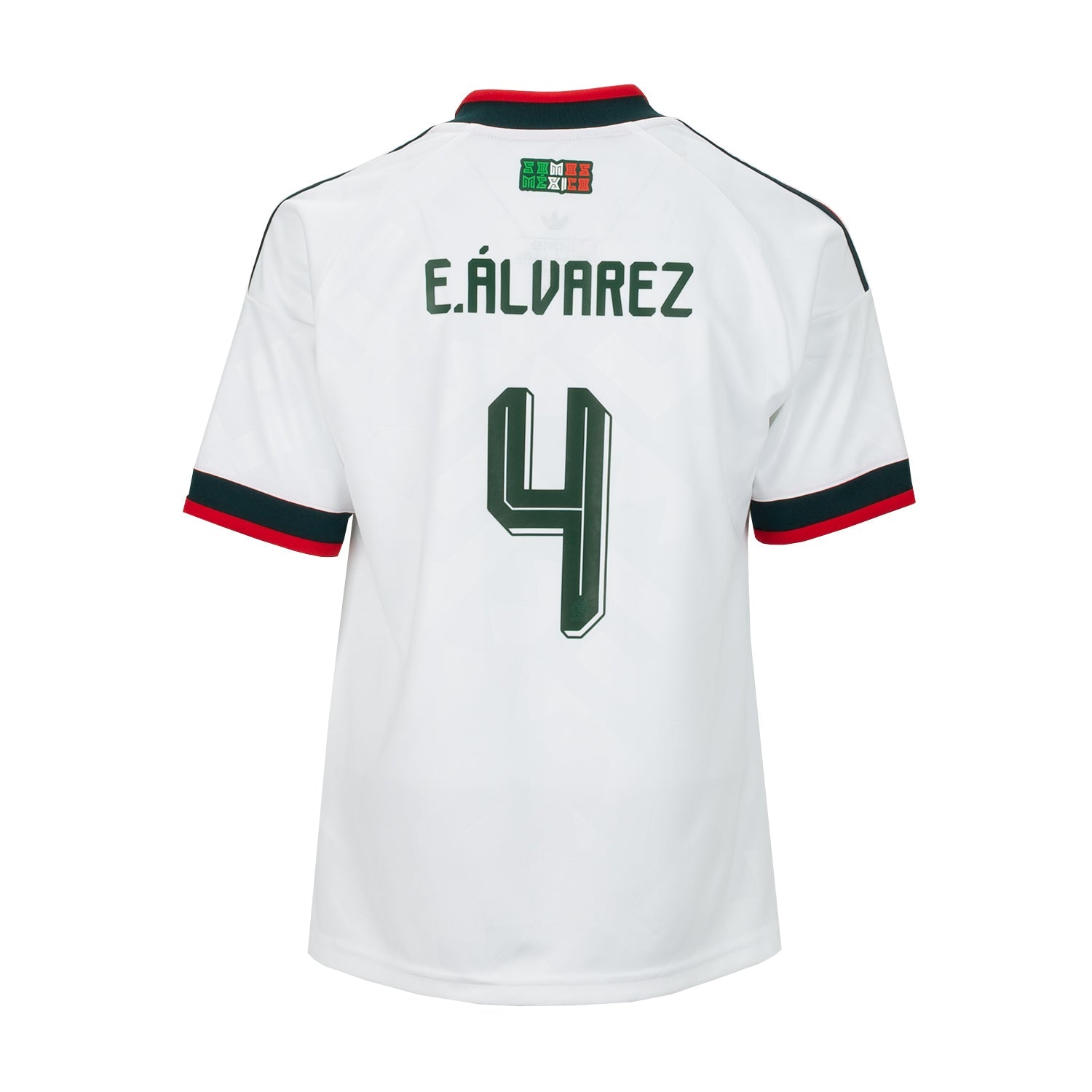 Mexico 26/27 E. Alvarez #4 Replica Away Jersey - Youth