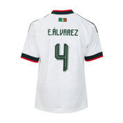 Mexico 26/27 E. Alvarez #4 Replica Away Jersey - Youth