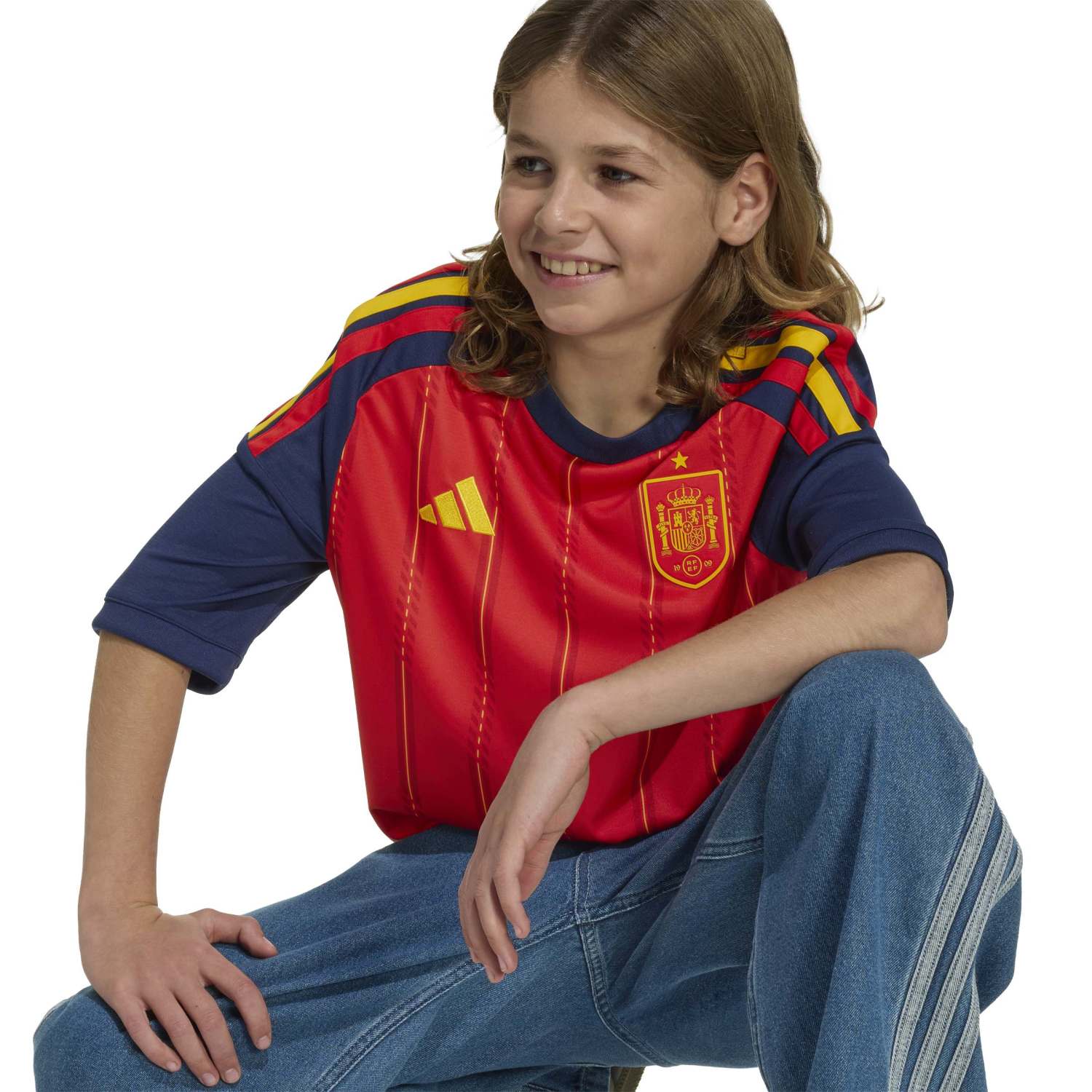 Spain 26/27 Replica Home Jersey - Youth