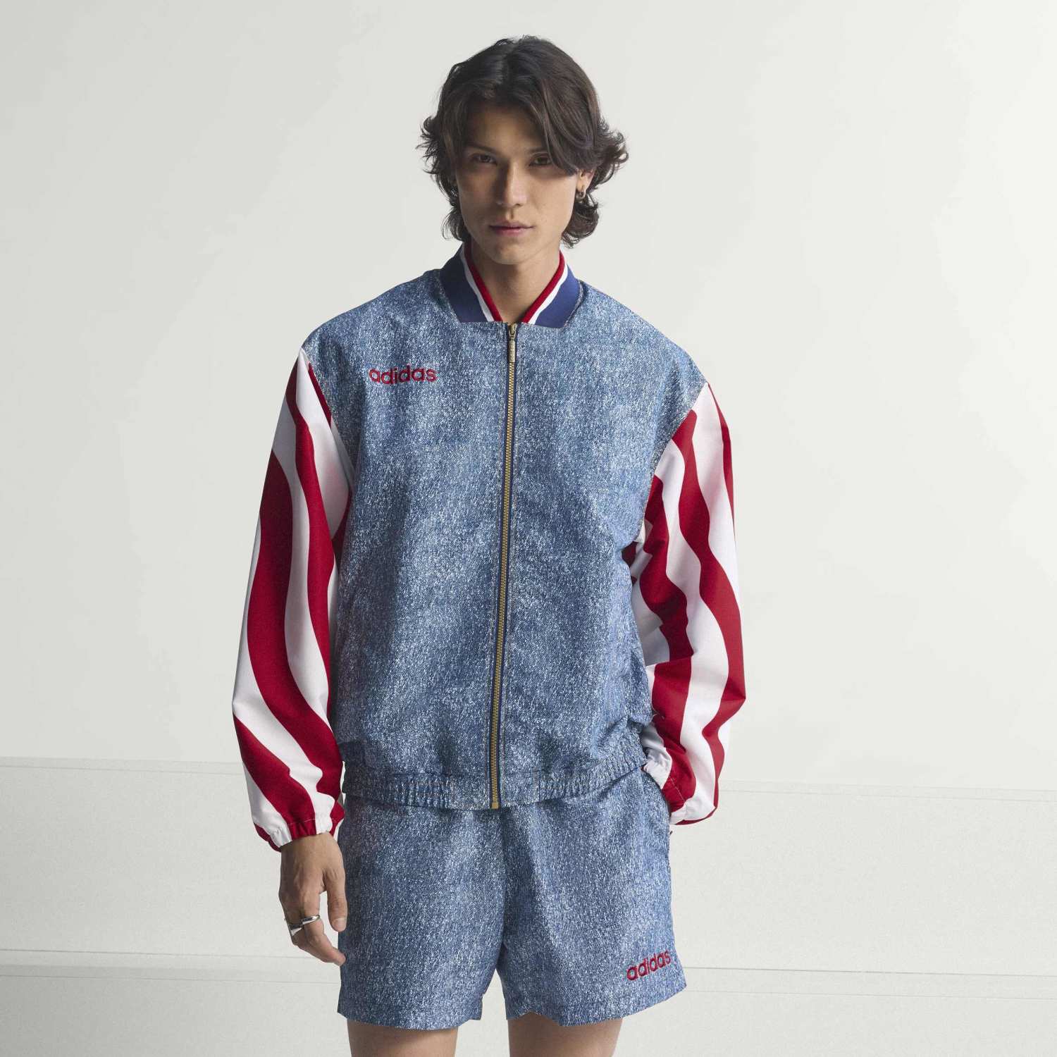 USA 94 Denim Bringback Track Top - Mens