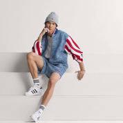 USA 94 Denim Bringback Track Top - Mens