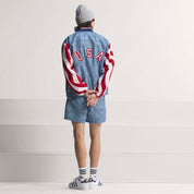 USA 94 Denim Bringback Track Top - Mens