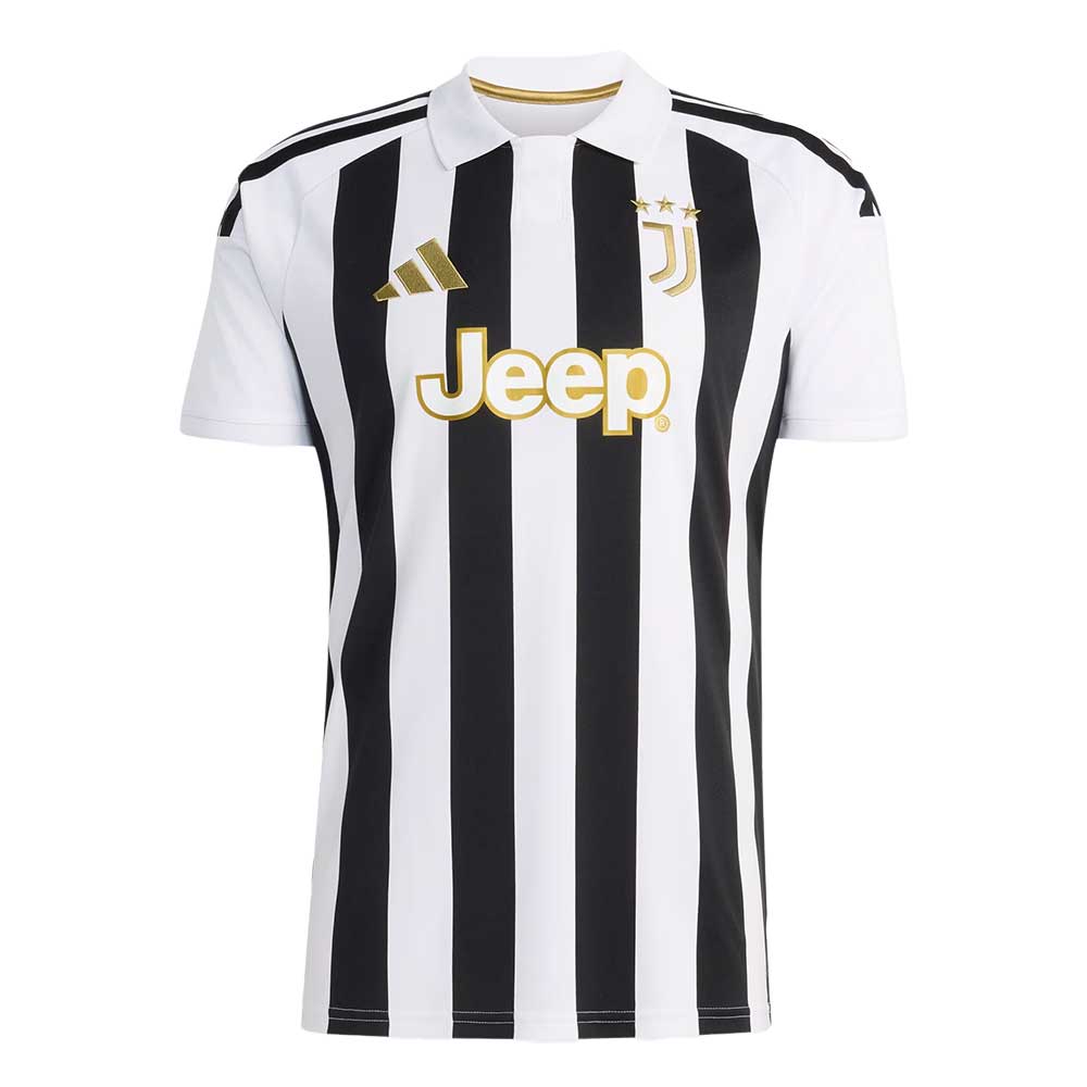 Juventus Home Replica Jersey - White/Black