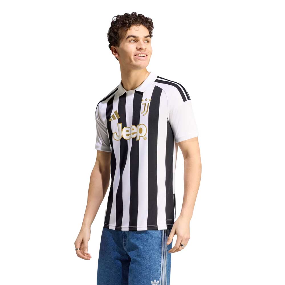 Juventus Home Replica Jersey - White/Black