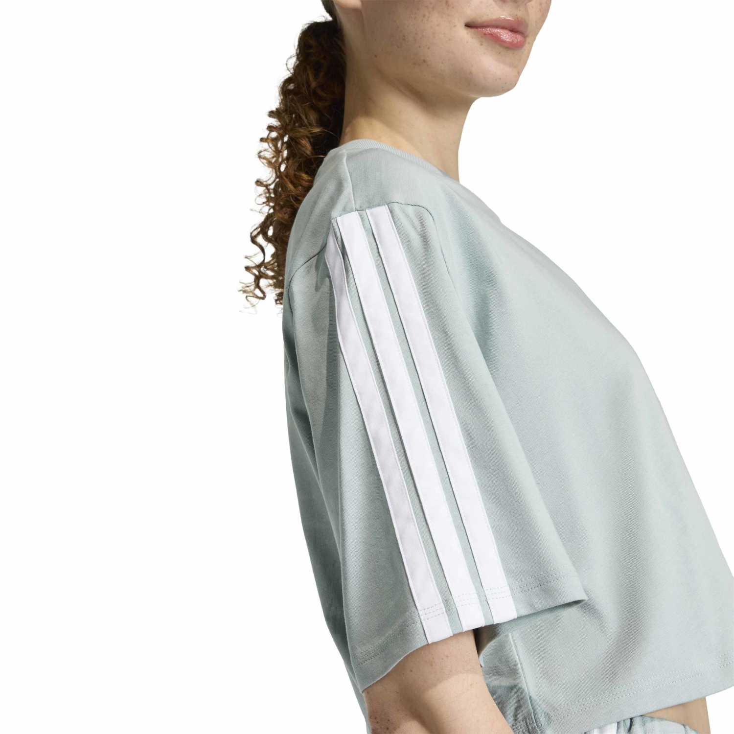 Essentials 3-Stripes Loose T-Shirt - Womens