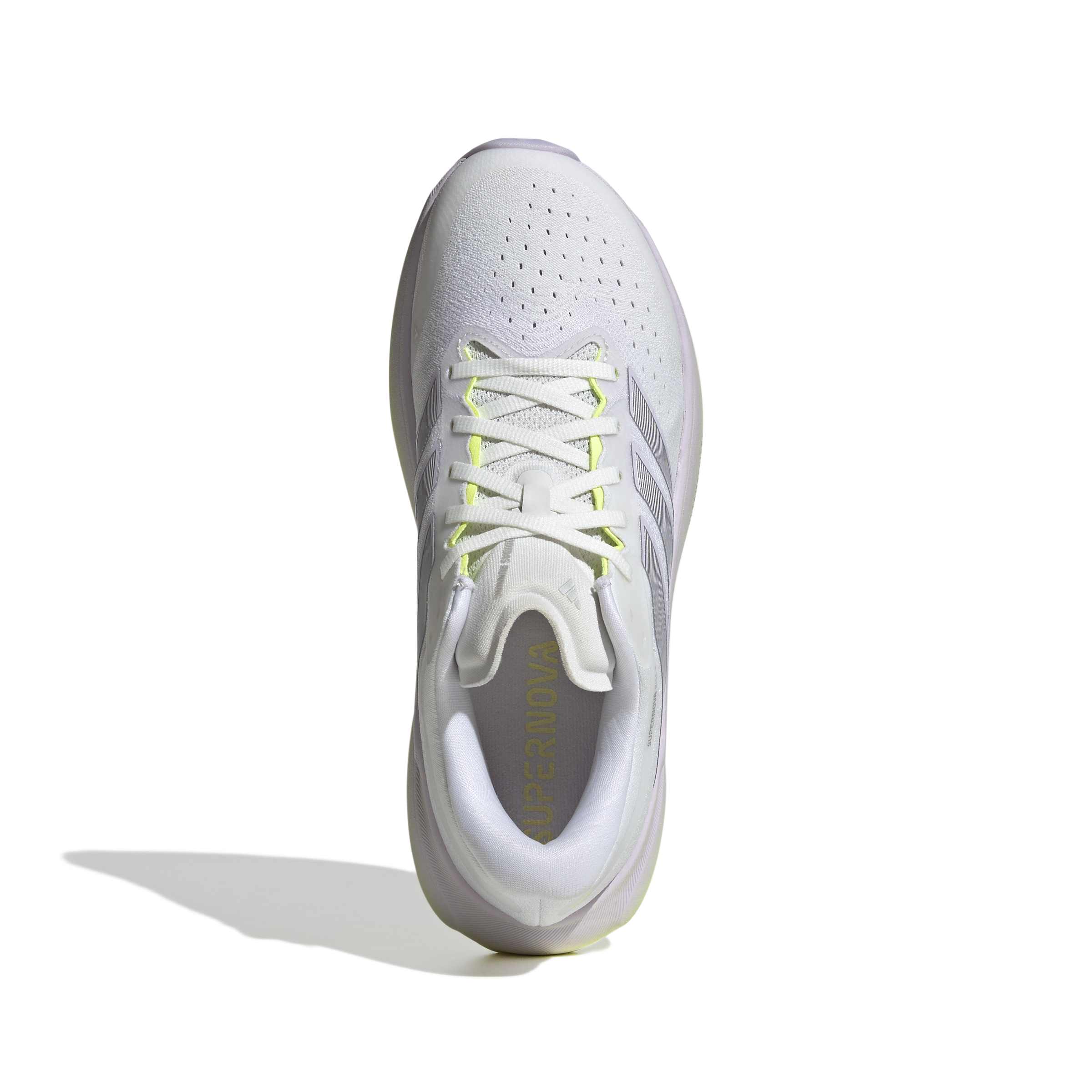 Women's Supernova Rise 3 (Crystal White/Silver Metallic/Purple Tint)